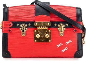 Louis Vuitton Pre-owned Womens Leather Crossbody Adjustable Strap - Red - One Size