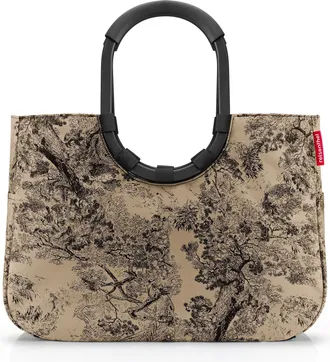 Reisenthel Einkaufskorb REISENTHEL Loopshopper L, Damen, braun, Polyester, Einkaufsk&ouml;rbe Einkaufskorb