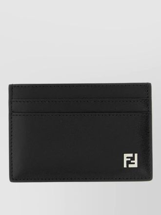 Fendi leather card holder