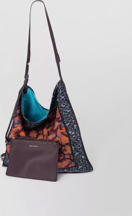 Dries Van Noten printed shoulder bag