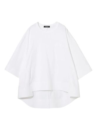 Undercover T-shirt met zak - Wit