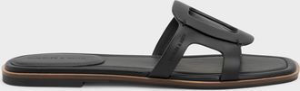 Charles & Keith Easley Cut-Out Slide Sandals