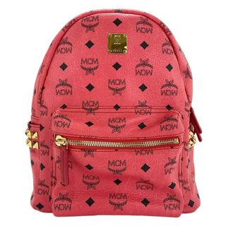 MCM Mcm Red Color Backpack (Pre-Owned)