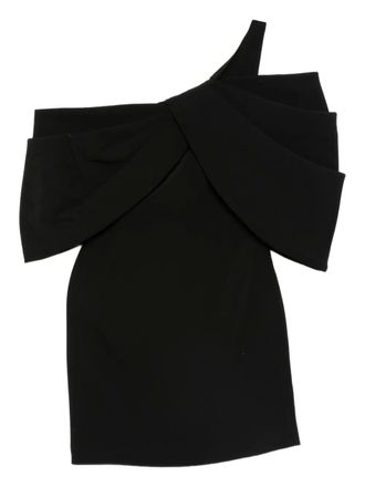 Solace London Thelma mini dress - women - Polyester - 12 - Black