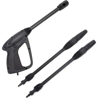 OEM Pistola Pulverizadora De Repuesto Para Hidrolimpiadoras Con Lanza De Chorro Variable Y Lanza Giratoria, Compatible Con Algunas Hidrolimpiadoras Black 