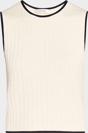 Frame Denim The Cable Tank Top