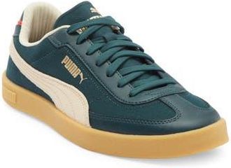 Puma Club II Era Retro Sneaker in Green Terrain/Canvas at Nordstrom Rack, Size 10.5