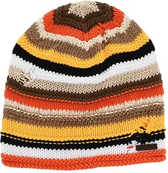 Dsquared2 Multicolor Stripes Beanie Cap