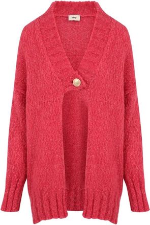 Akep Cardigan Modello Kd 12020 04 - Dames - Vesten - Roze - S - Truien & Vesten