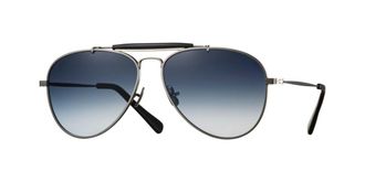 Eyevan 7285 Astro P Mens Sunglasses Silver Size 57