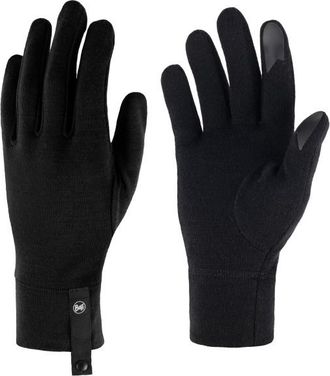 Buff Merino Midweight Gloves Handschuhe - Unisex | schwarz