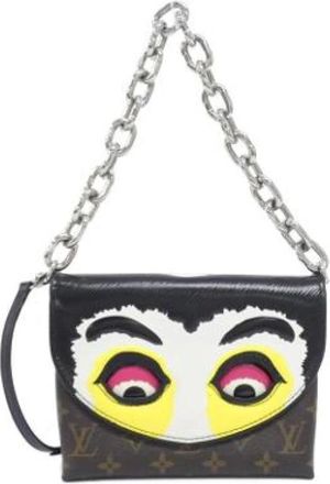 Louis Vuitton Pre-owned Mini Bags, male, Multicolor, Size: ONE SIZE Pre-owned Pochette Shoulder Bag