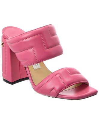 Jimmy Choo London Themis 100 Leather Sandal