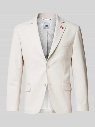 Atelier Torino Sakko mit Brustleistentasche in Beige, Größe 50