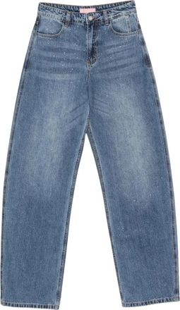 Twentyfourhaitch Taisia Wide Jeans - Dames - Loose Fit Jeans - Blauw - W25 - Jeans