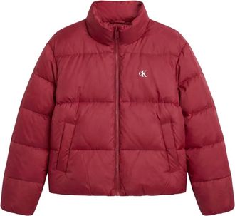 Calvin Klein Jeans Piumino corto Essential - - Jackets - Donna - Rosso - XS