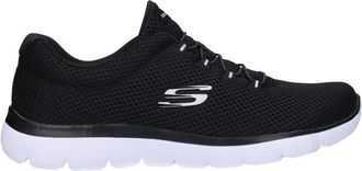Skechers Womens Summits Trainers, Black White, 2 UK