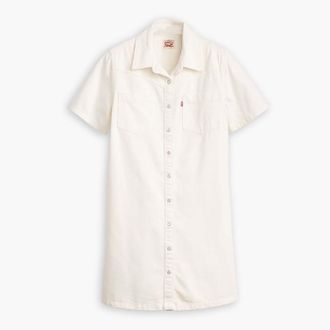 Levi's Dames Louisa Denim Jurk (Wit)