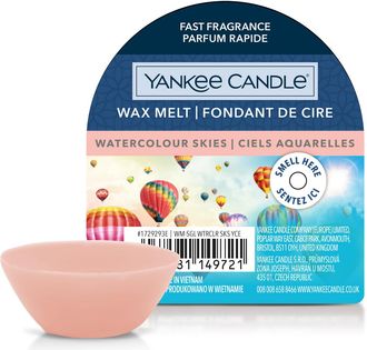 Yankee Candle Company Watercolour Skies, cera Yankee Candle per bruciatore