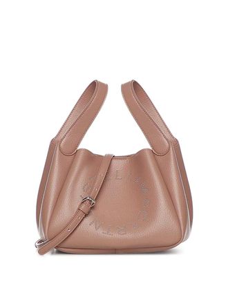 Stella McCartney Crossbody Bag With Double Top Handle And Logo