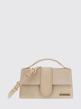 Jacquemus Borsa a mano Le Grand Bambino in pelle di vitello scamosciata