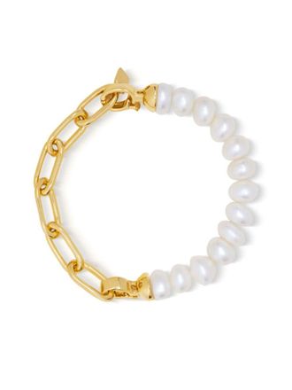 Nialaya Bracciale Duo con perle dacqua dolce - Oro