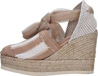 Fabi Wedge Heels - Dames - Sleehakken - Beige - 37 EU - Schoenen