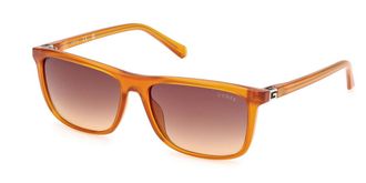 Guess GU00169 44F Mens Sunglasses Orange Size 58