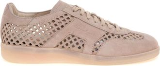 Santoni Oly Sneaker - female - Santoni - Sneakers - Beige - 8 UK - Shoes