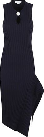 Stella McCartney Cotton Ribbed Dress