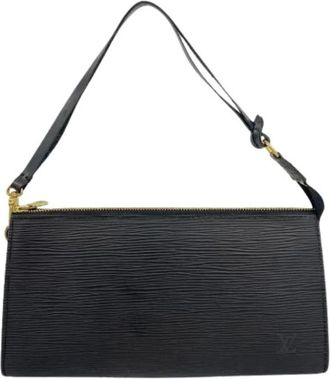 Louis Vuitton Pre-owned Shoulder Bags, female, Black, Size: ONE SIZE Pre-owned Pouch
