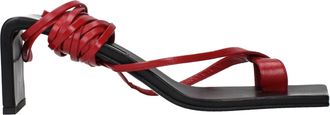 Jil Sander Leather Flip-Flop Womens Sandals