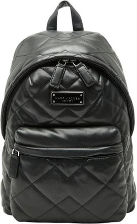 Marc Jacobs Black Quilting Backpack (Pre-Owned)