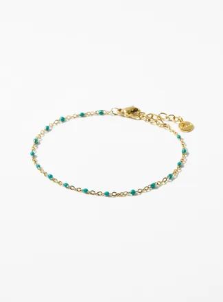 Simons Womens Delicate bead bracelet