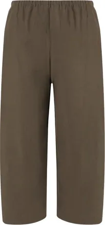 Khaite Broeken, Dames, Bruin, M, Katoen, Wijde broek