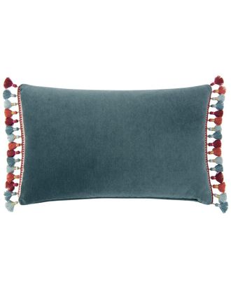 Rose Tree Haylie Velvet Decorative Throw Pillow