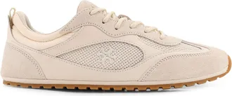 Tory Burch Field Suede Sneakers With Leather Inserts-Donna