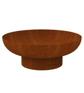 Barbecook Braciere Per Legna jack In Acciaio Corten, Diametro 75 Cm