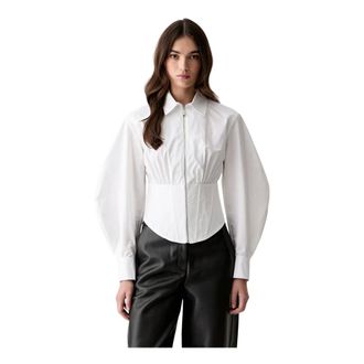 Karl Lagerfeld Mujer, Blusas y Camisas, Blanco, Talla: S