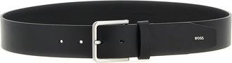 HUGO BOSS Black Drazen-Boss-Tip Solid Belt