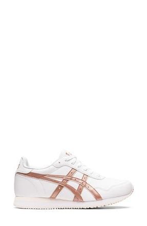 Asics Tiger Runner Sneaker in White/rose Gold at Nordstrom Rack, Size 8