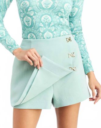Mestiza New York Arden Mini Skort In Aquarelle Blue
