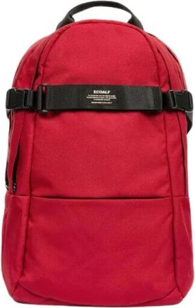 Ecoalf Bergen Rugzak - unisex - Rugzakken - Rood - ONE Size - Polyester - Tassen