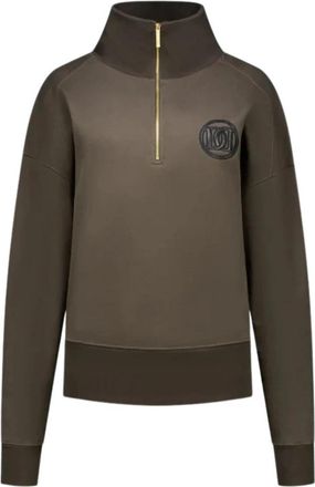 Deblon Sports Noelle Sweater - Dames - Vesten met rits - Bruin - L - Hoodies & sweatvesten