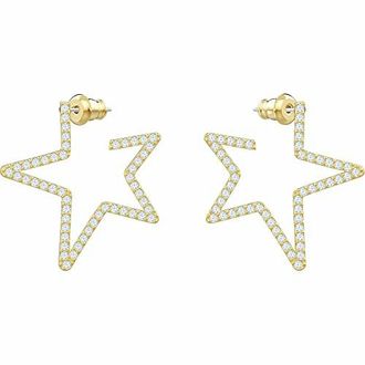 Swarovski Oorbellen - Dames - Accessoires - Geel - Maat: ONE Size