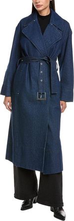 Apparis Tate Denim Trench Coat