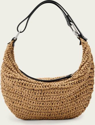 AllSaints Paper Luna Micro Paper Bag, Size: One Size