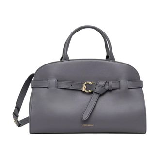 Coccinelle Sabine Crossbody Tas - Dames - Handtassen - Grijs - ONE Size - Leer - Tassen