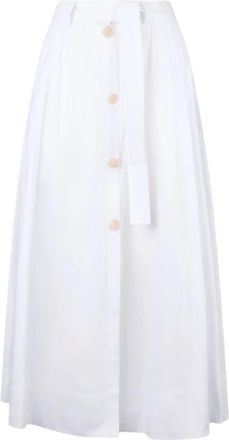 Liu Jo Gonna Midi - female - Liu Jo - Midi Skirts - White - XS - Skirts