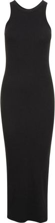 Inwear Zwarte Tankjurk Lolah IW Base - Dames - Kleedjes - Zwart - XS - Katoen - Kleedjes